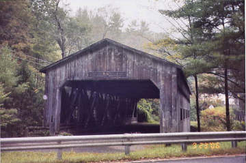 Bissell Covered Bridge. Photo by Liz Keating, September 23, 2006